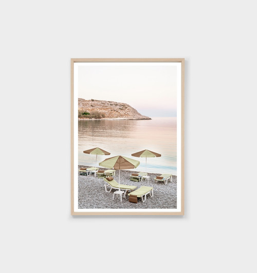 Greek Island Sunset Print