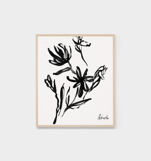 Wildflower Sketch 4 Print