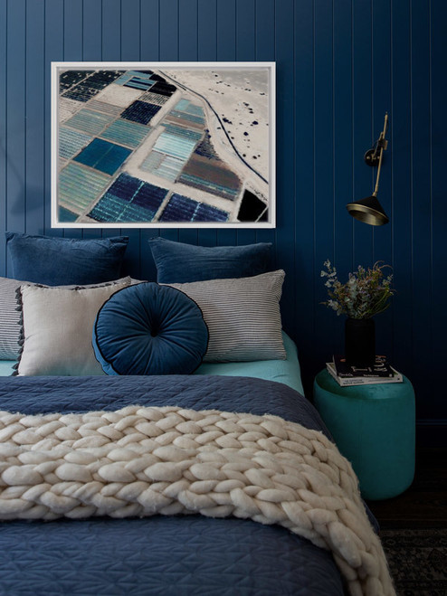 Quilted Ink Canvas Art Print - 90 x 120cm