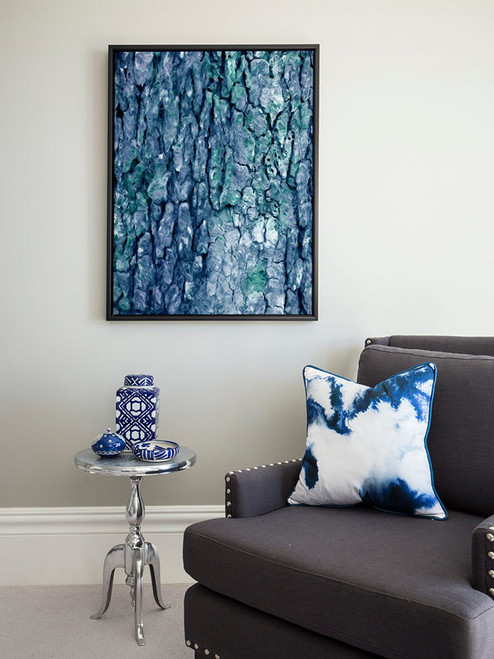 Crackling Moss Canvas Art Print - 90 x 120cm