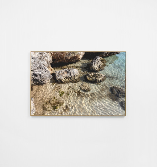 Calm Rockpools Canvas