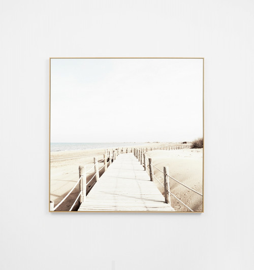 Faded Boardwalk Canvas