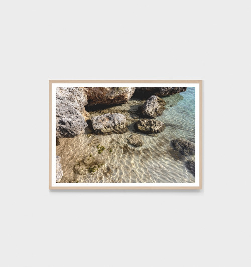 Calm Rockpool Print