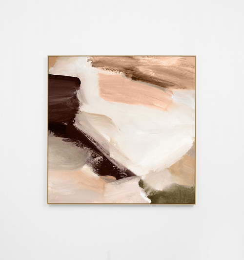Allegra Blush Square 1 Canvas