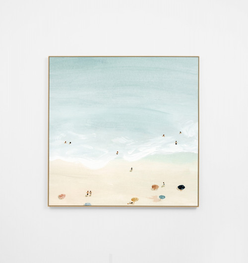 Bondi Beachscape Blue Canvas