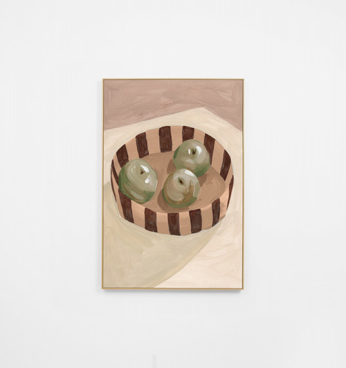 Fruit Bowl Nutmeg Canvas