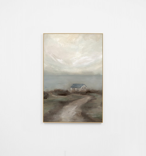 Misty Cottage Haze Canvas