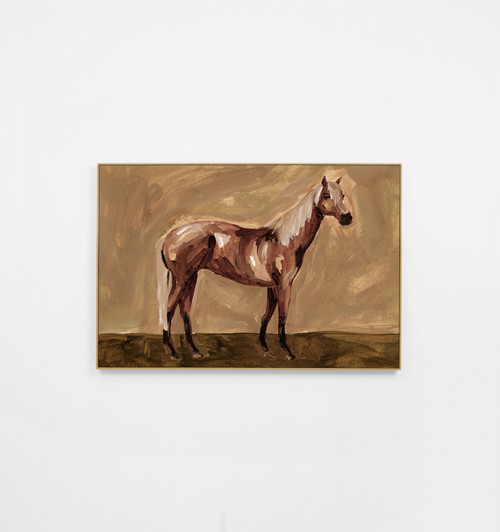 Painted Steed Natural 2 Canvas