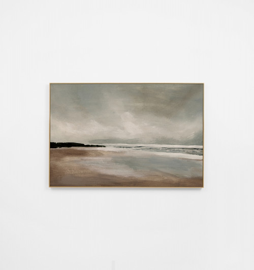 Quiet Coast Haze Canvas