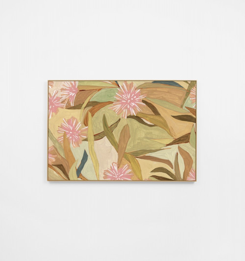 Expressive Wattle Khaki 1 Canvas