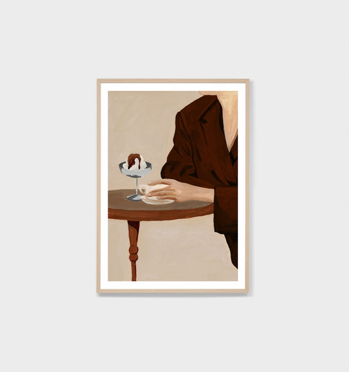Evening Demitasse Nougat Print