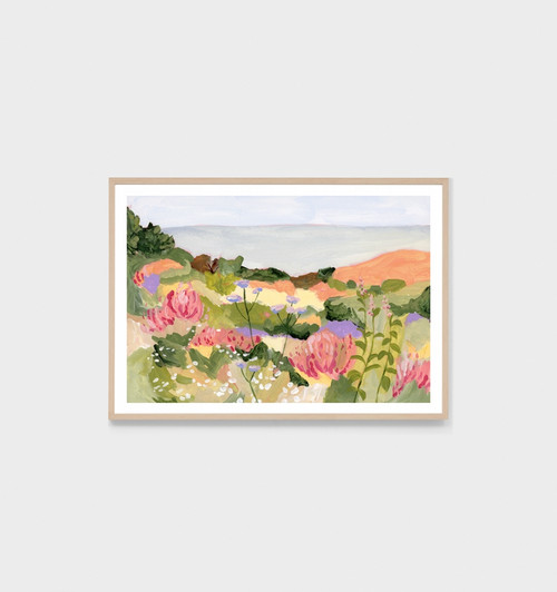 Coastal Bushland Bright Print