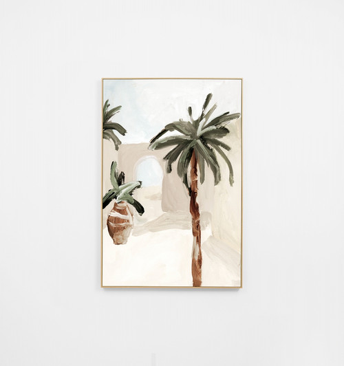 Villa Study Natural 1 Canvas