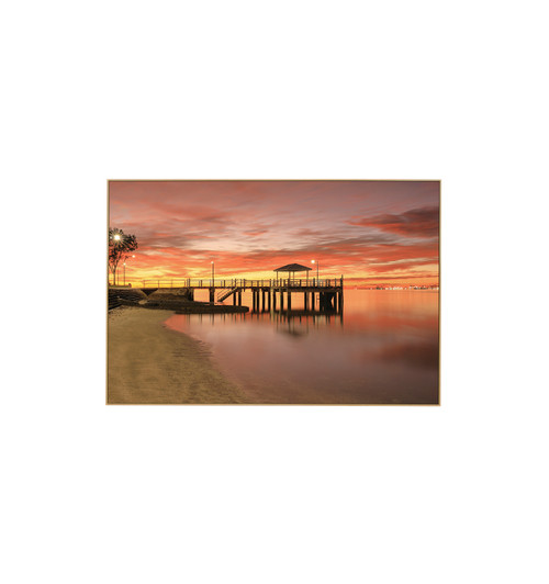 BAXTER'S JETTY - FRAMED CANVAS