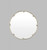 FRENCH MAID MIRROR - SILVER