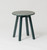 Enkel Marble Side Table: Dark Green