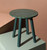 Enkel Marble Side Table: Dark Green
