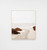 Hazy Horizon Sand Framed Canvas