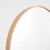 Simplicity Standing Arch Curve Mirror - Oak 
