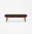Scout Bench: Khaki/Walnut