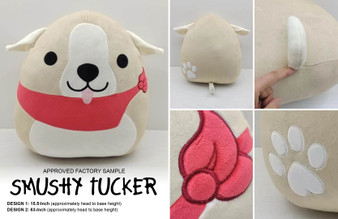 Tucker Smushy Pup Pillow