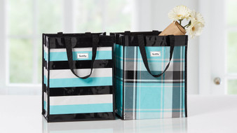 MEDITERRIAN RECYCLE TOTES - SET OF 2