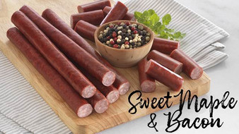 SWEET MAPLE & BACON STICKS 8OZ