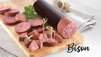 BISON SUMMER SAUSAGE 8OZ
