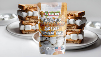 PEANUT BUTTER & MARSHMELLOW FREEZE DRIED BITES