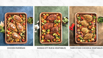 ONE SHEET PAN DINNER TRIO