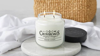 FRESH LINEN 16OZ CANDLE