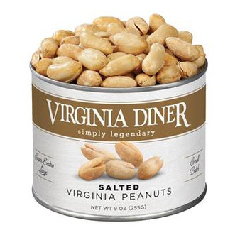 SALTED PEANUTS 9OZ CAN