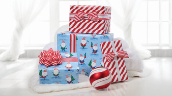 Gnomes Jumbo Reversible Wrap