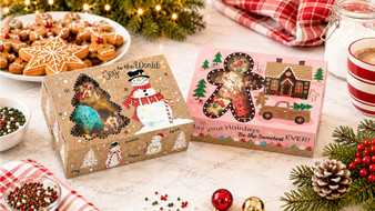 Holiday Sliding Treat Boxes - Set of 2