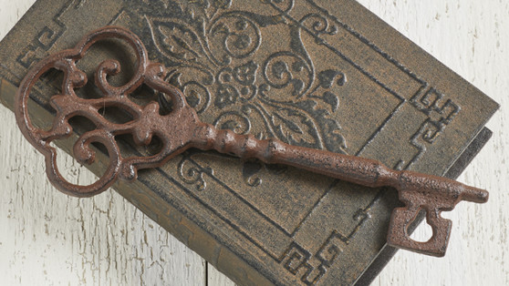 Iron Key Decor