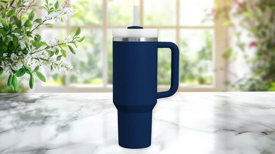 Stainless Steel 30oz Tumbler Slate Blue