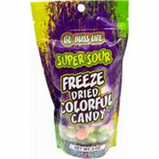 Freeze Dried Colorful Candy Super Sour