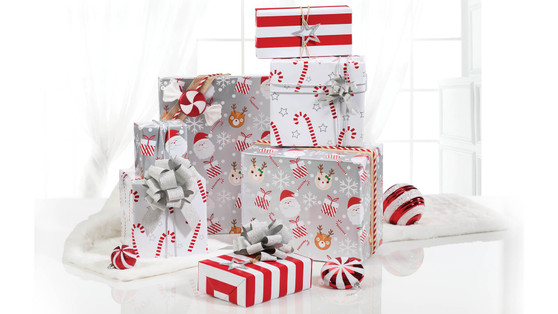 MERRY & BRIGHT STRIPES 3 ROLL WRAP PACK