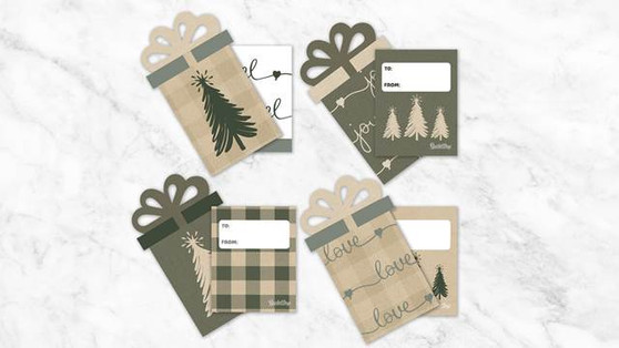 FARMHOUSE GIFT CARD/MONEY HOLDER - SET OF 10