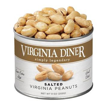 SALTED PEANUTS 9OZ CAN