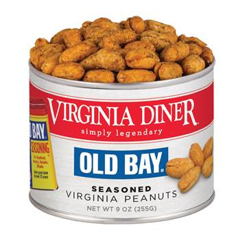 OLD BAY PEANUTS 9OZ CAN