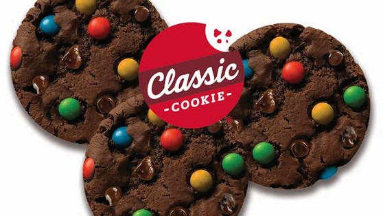 Candy Brownie Soft Baked Cookies