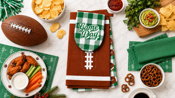 Game Day Towel and Oven Mitt Set