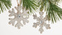 SNOWFLAKE TIE ON- SET OF 2