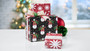 SNOWMAN IN SWEATER REVERSIBLE WRAP