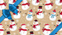 SNOWMAN KRAFT ROLL WRAP