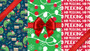 CHRISTMAS CHAMELEON 3 ROLL WRAP