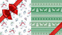 POLAR SNOW ANGLES JUMBO REVERSIBLE WRAP