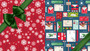 SANTA LETTERS REVERSIBLE WRAP