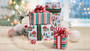 Gingerbread Village Jumbo Reversible Wrap